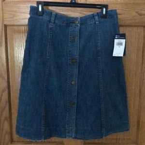 Denim skirt